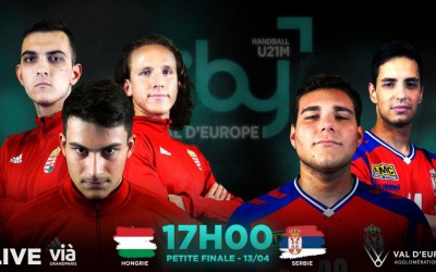 HUNGARY-SERBIA I TIBY Handball U21M I 3rd Place - 13/04/19 I 17h
