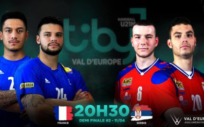 FULL GAME 2ND SEMI FINAL I France - Serbia - TIBY Handball U21M
